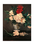 Vase with Peonies on a Pedestal