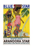 Blue Star Arandora Star Poster