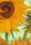 Twelve Sunflowers (detail)