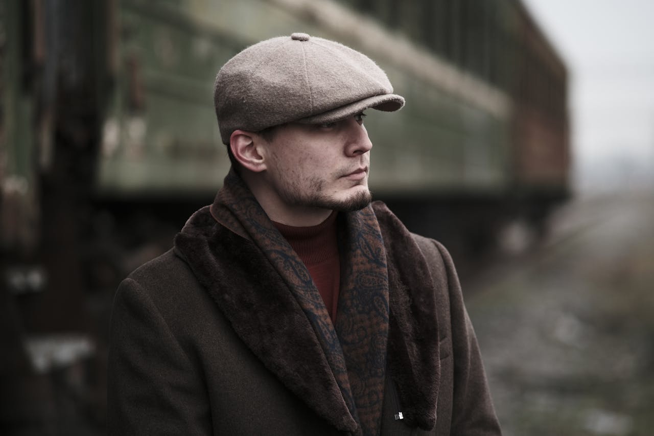Irish flat cap traditional wool cap mens heritage style